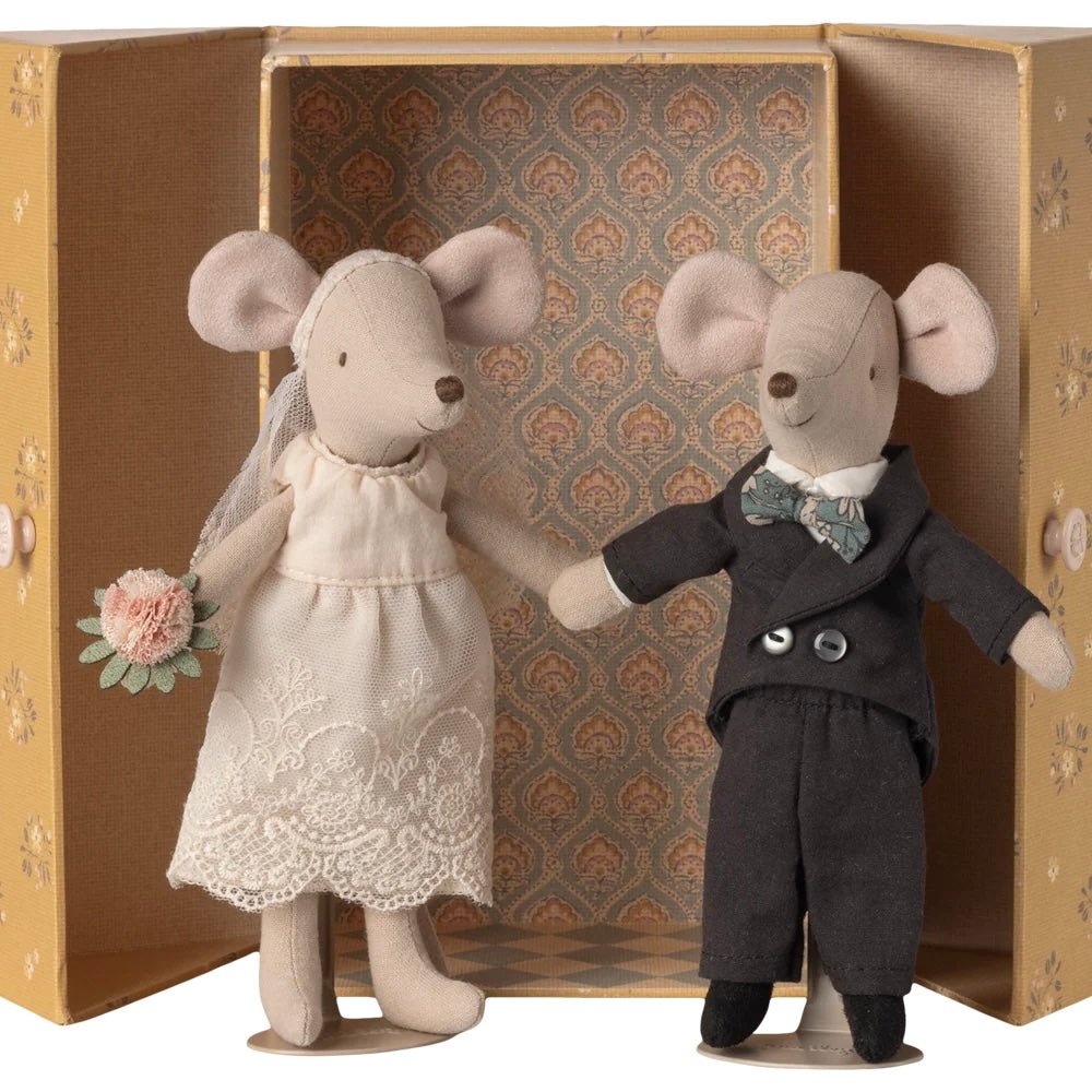 Mama & Papa Mäuse Hochzeitspaar - little something