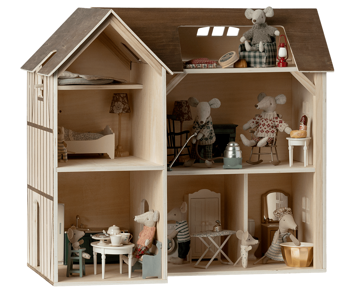 Puppenhaus "Mauseloch Bauernhaus" - little something