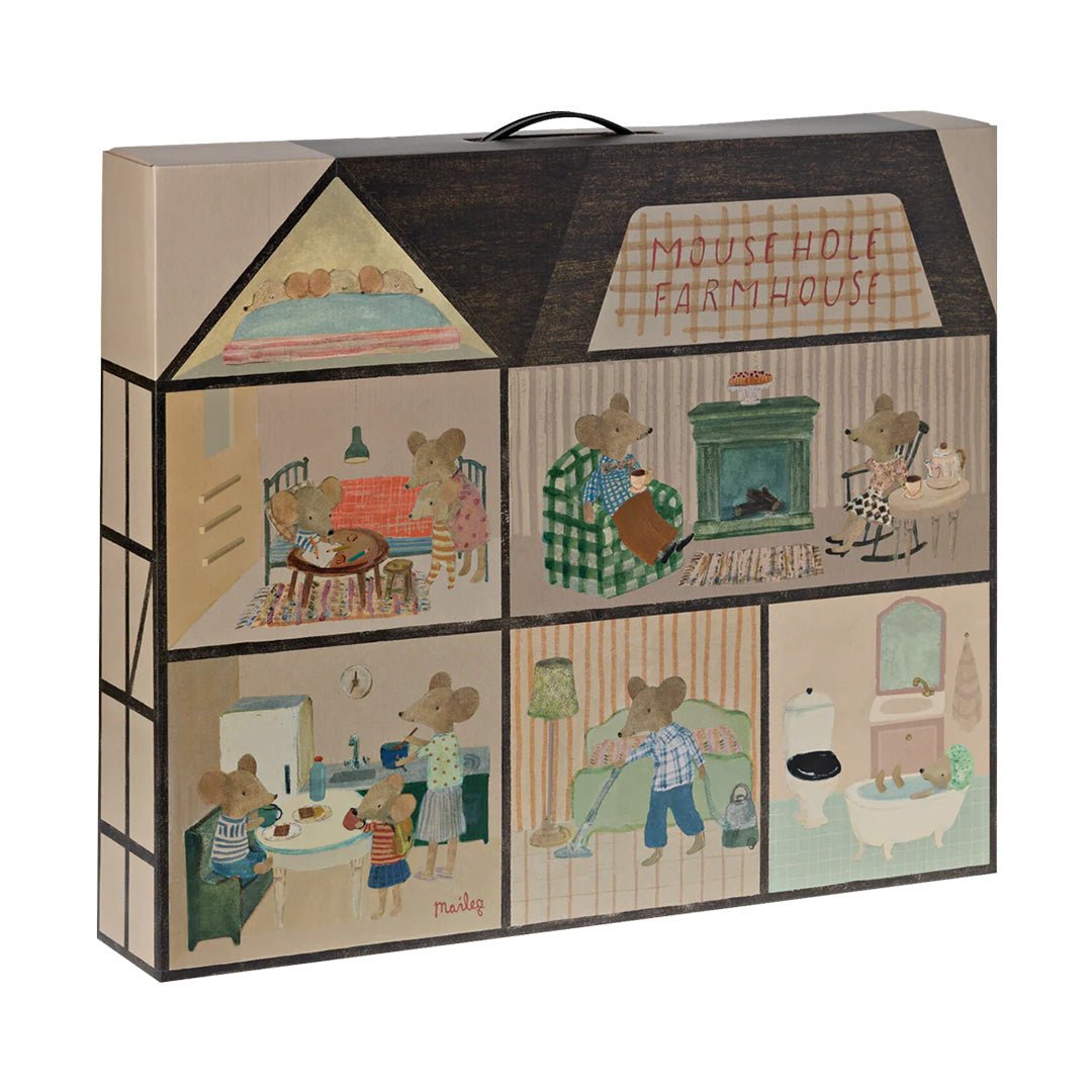 Puppenhaus "Mauseloch Bauernhaus" - little something