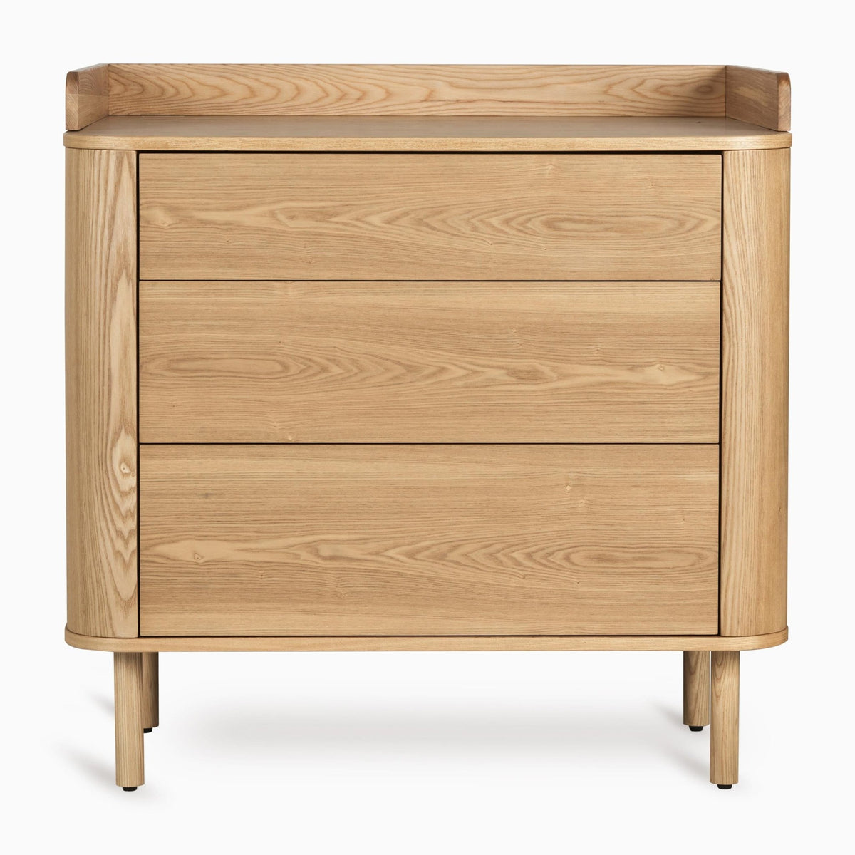 Wickelkommode XL Yume mit Schubladen - Natural Ash