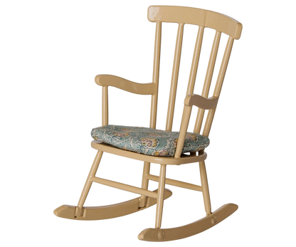 Schaukelstuhl beige