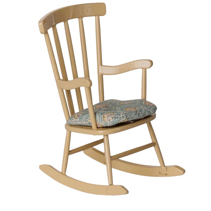 Schaukelstuhl beige