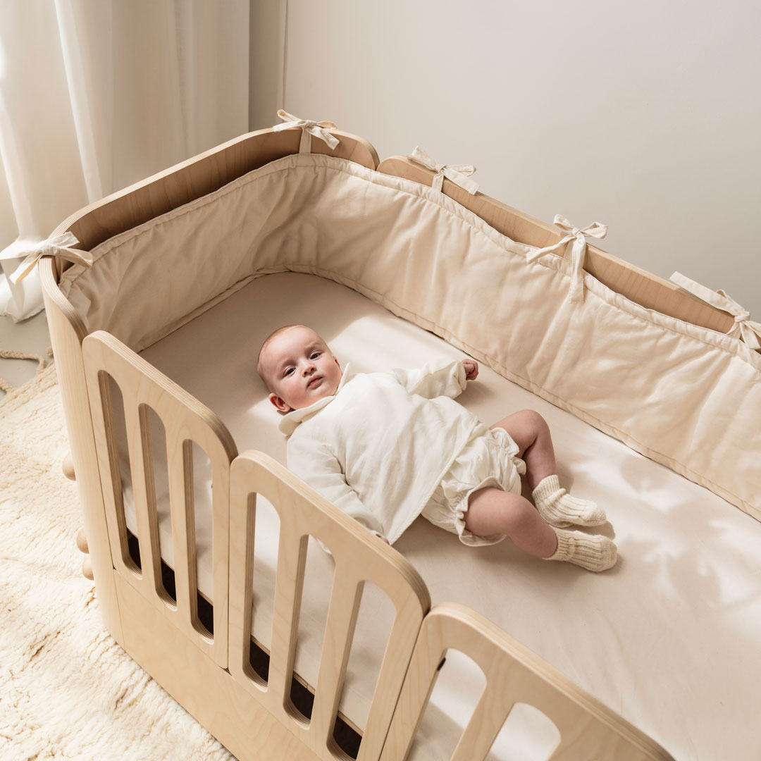 Bettumrandung Nestchen für das Babybett 4-in-1