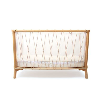 Babybett "KIMI" Rosenholz (umbaubar in ein offenes Babybett) - little something