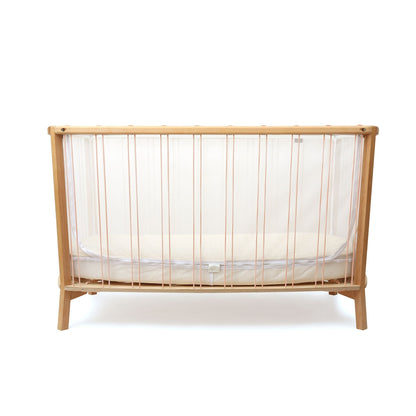 Babybett "KIMI" Rosenholz (umbaubar in ein offenes Babybett) - little something