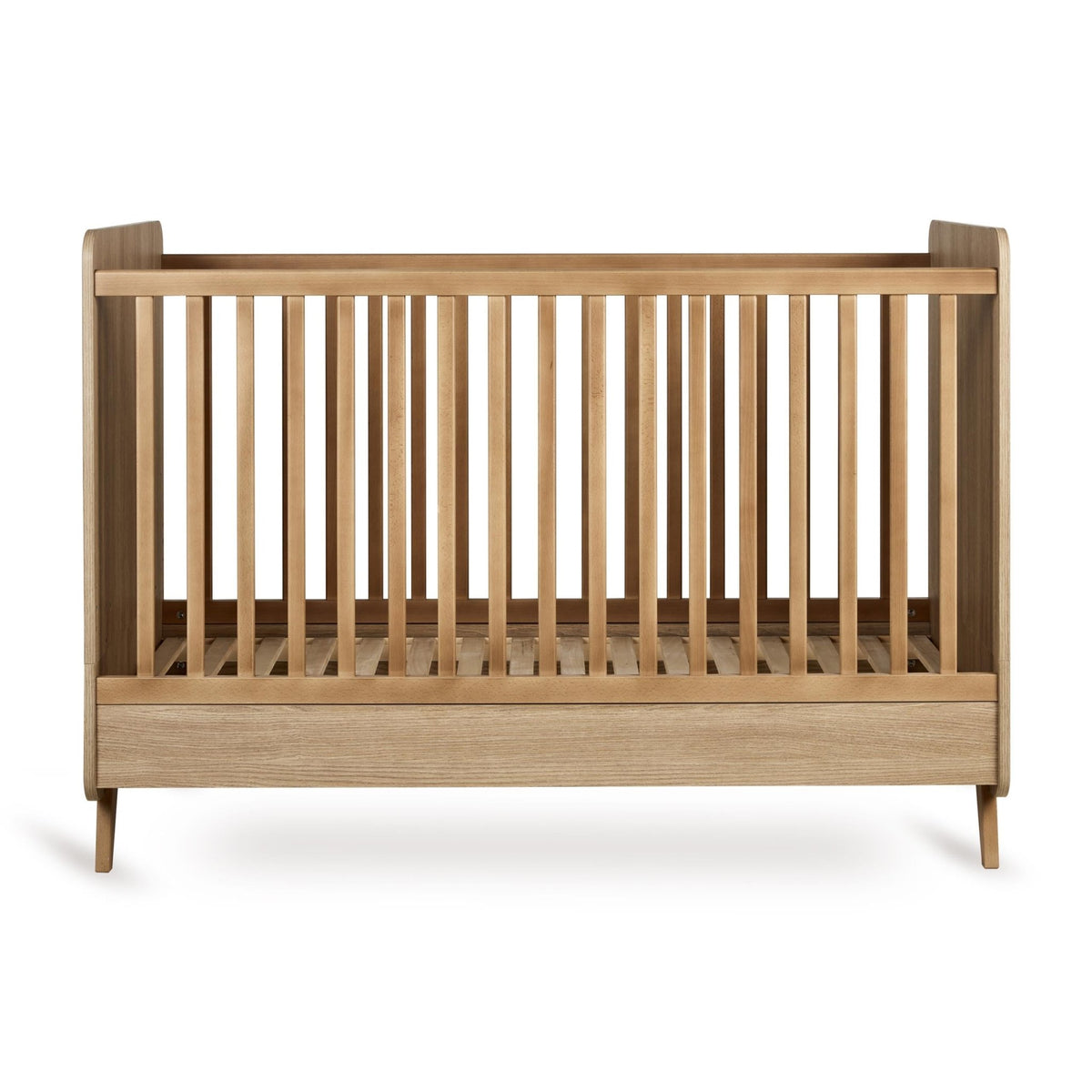 Babybett Loft - Honey Ash 140x70cm (inkl. Umbaumöglichkeit in ein Kinderbett 140x70cm) - little something