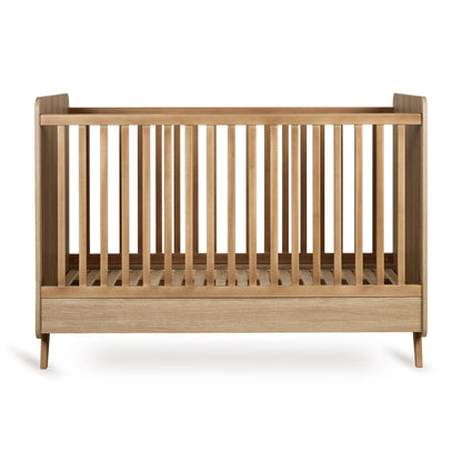 Babybett Loft - Honey Ash 140x70cm (inkl. Umbaumöglichkeit in ein Kinderbett 140x70cm) - little something