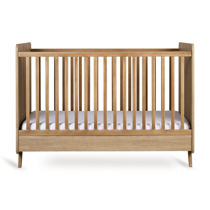Babybett Loft - Honey Ash 140x70cm (inkl. Umbaumöglichkeit in ein Kinderbett 140x70cm) - little something