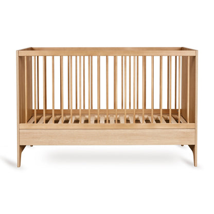 Babybett Tsugi - Honey Ash 140x70cm (inkl. Umbaumöglichkeit in ein Kinderbett 140x70cm) - little something