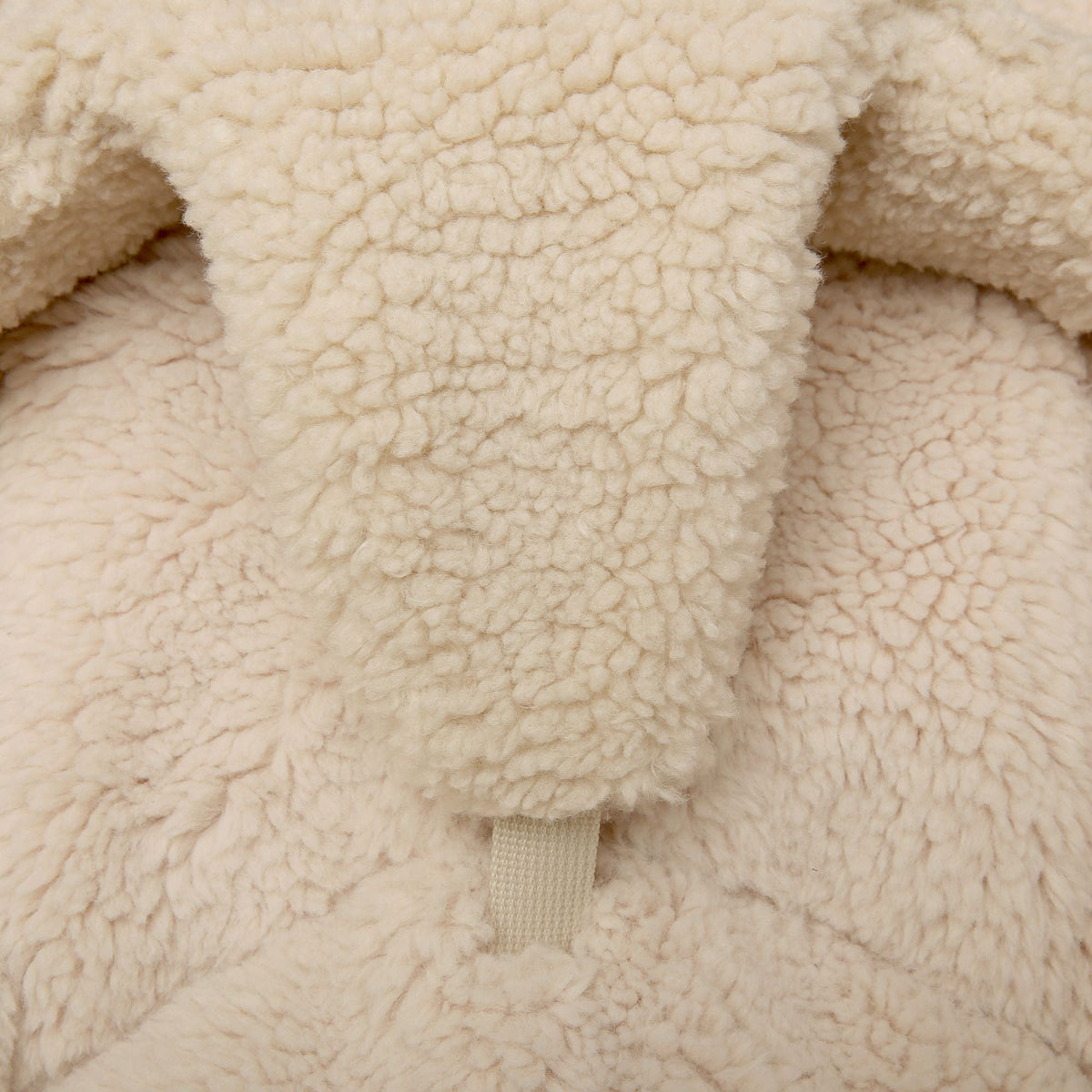 Babywippe "LEVO fur milk" Teddy ecru - little something
