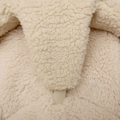 Babywippe "LEVO fur milk" Teddy ecru - little something