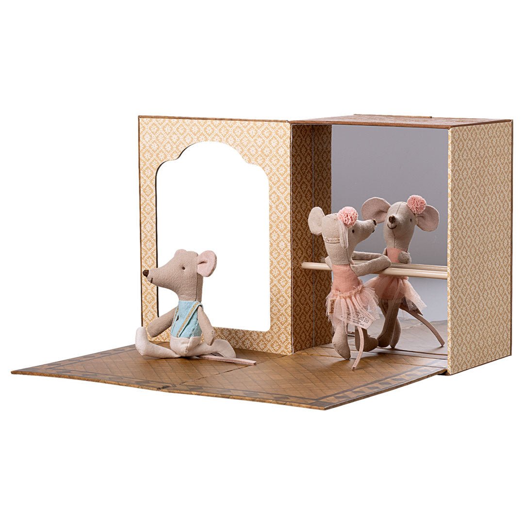 Ballettmäuse im Tanzstudio, Kleine Schwester und kleiner Bruder - little something