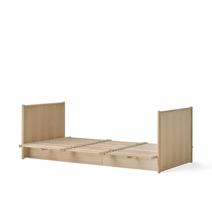 Camp Novel 2in1 Babybett 60x120cm &amp; Bett 120x200 cm, Eiche - little something
