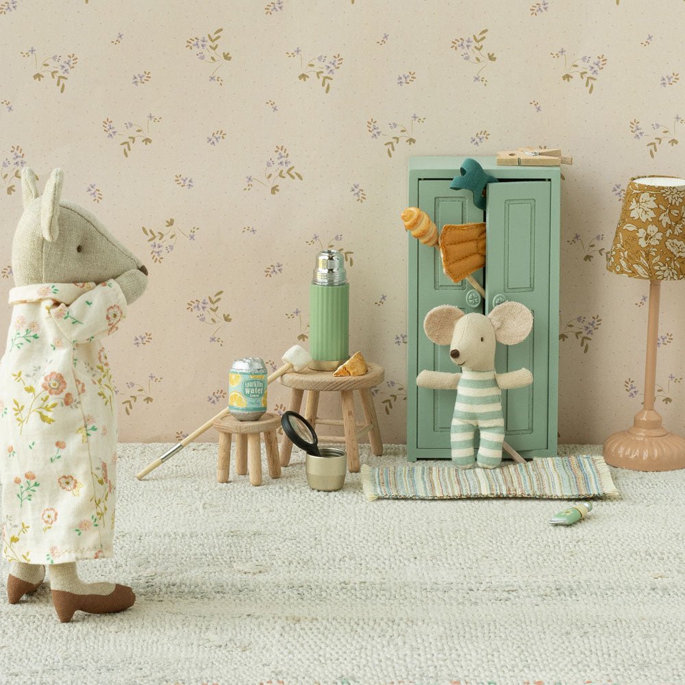 Kleiderschrank Maus - Hellblau - little something