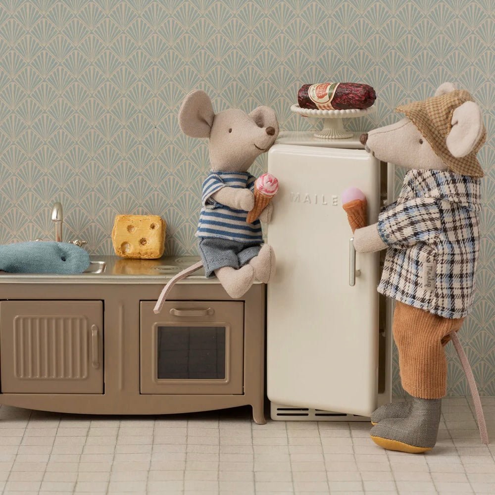 Kühlschrank, Maus - creme - little something