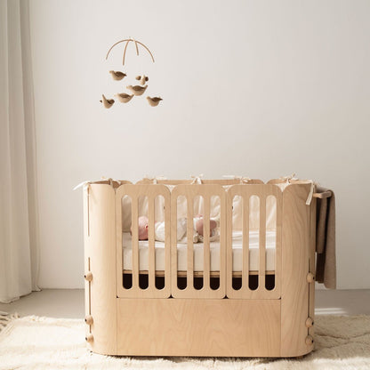 Matratze für das 4 - in - 1 Babybett - little something