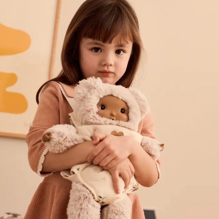 Puppentrage "Eleanor Doll Carrier" Mini Me Peach / Seashell - little something