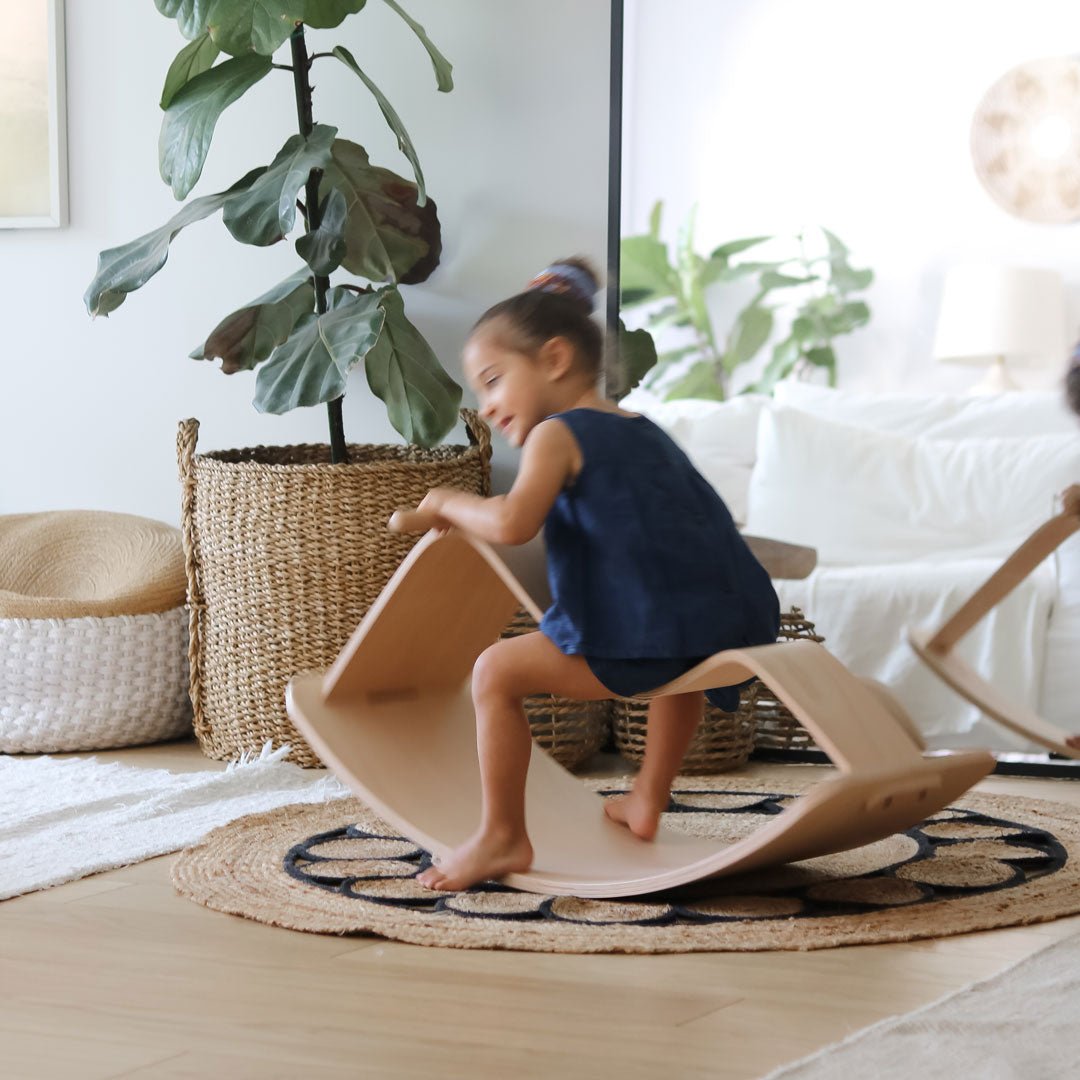 Schaukelpferd inkl. Balance - Board „Rocking Horse Perfect Arc“ - little something