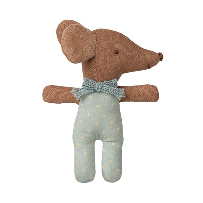 Schläfrige Babymaus in Matchbox - Blau - little something