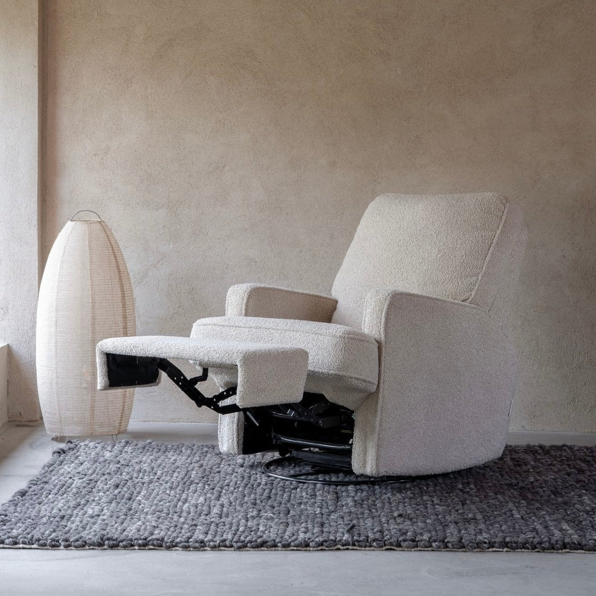 Stillsessel elektrisch - Swivel &amp; Gliding Recliner 01 - Teddy Taupe - little something