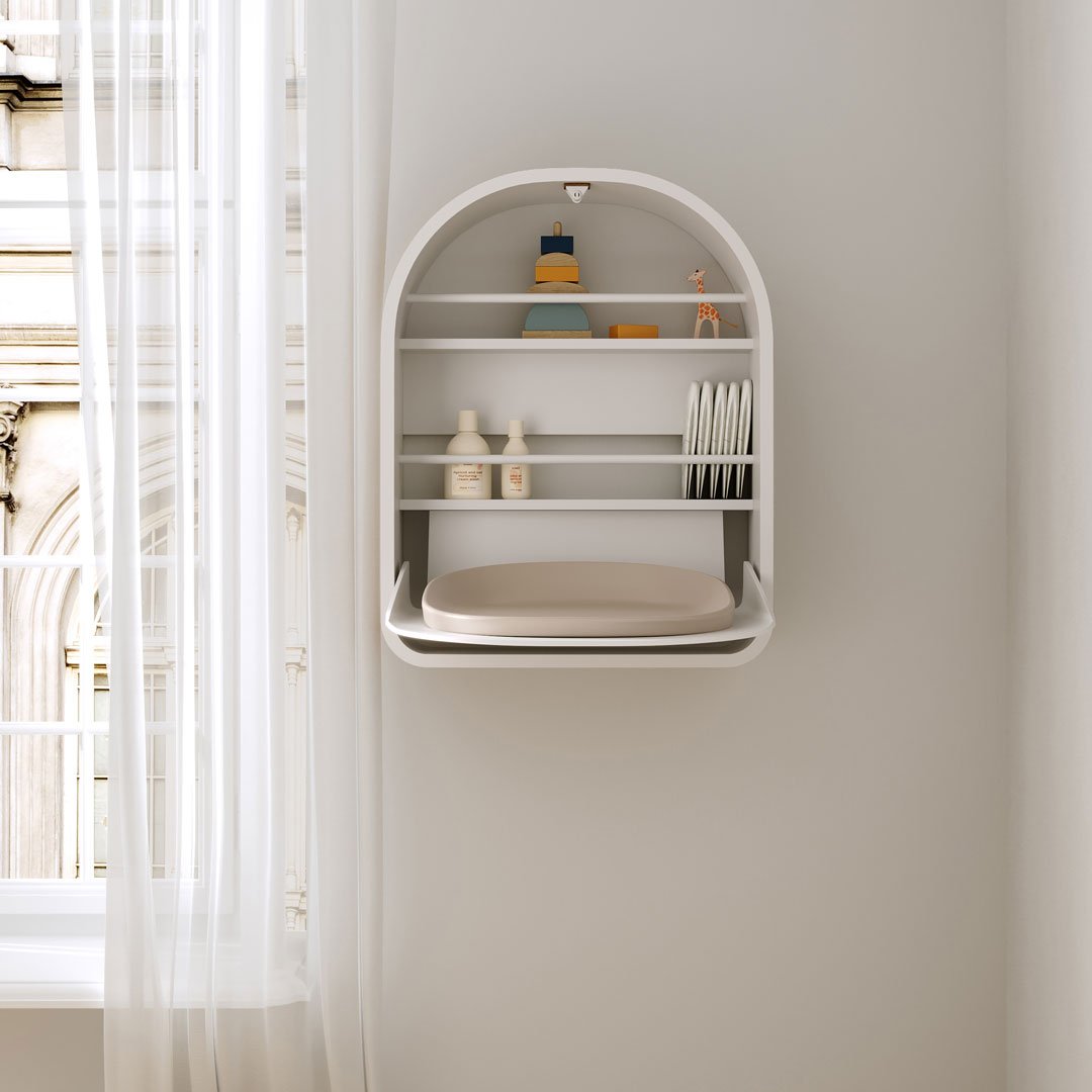Wand - Wickeltisch KAI - White - little something
