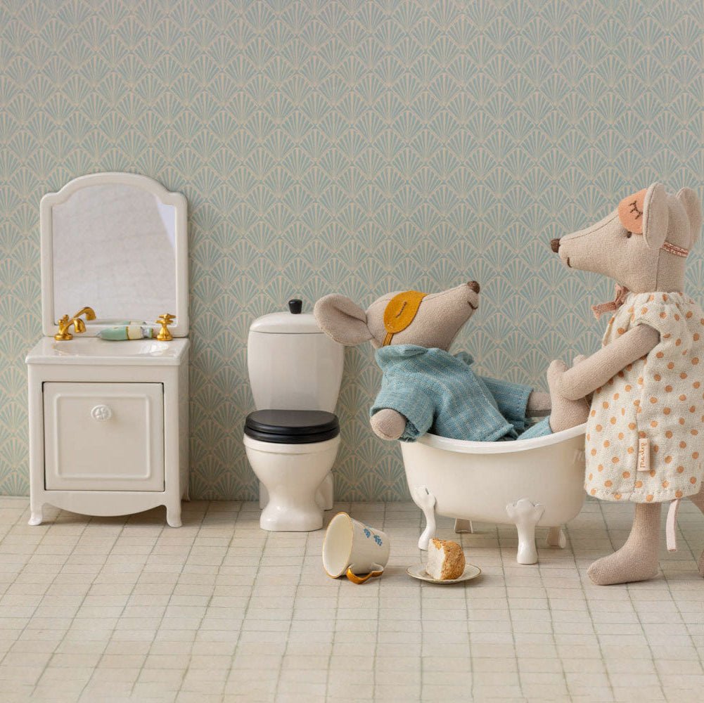 Waschbeckenkommode, Maus - Creme - little something