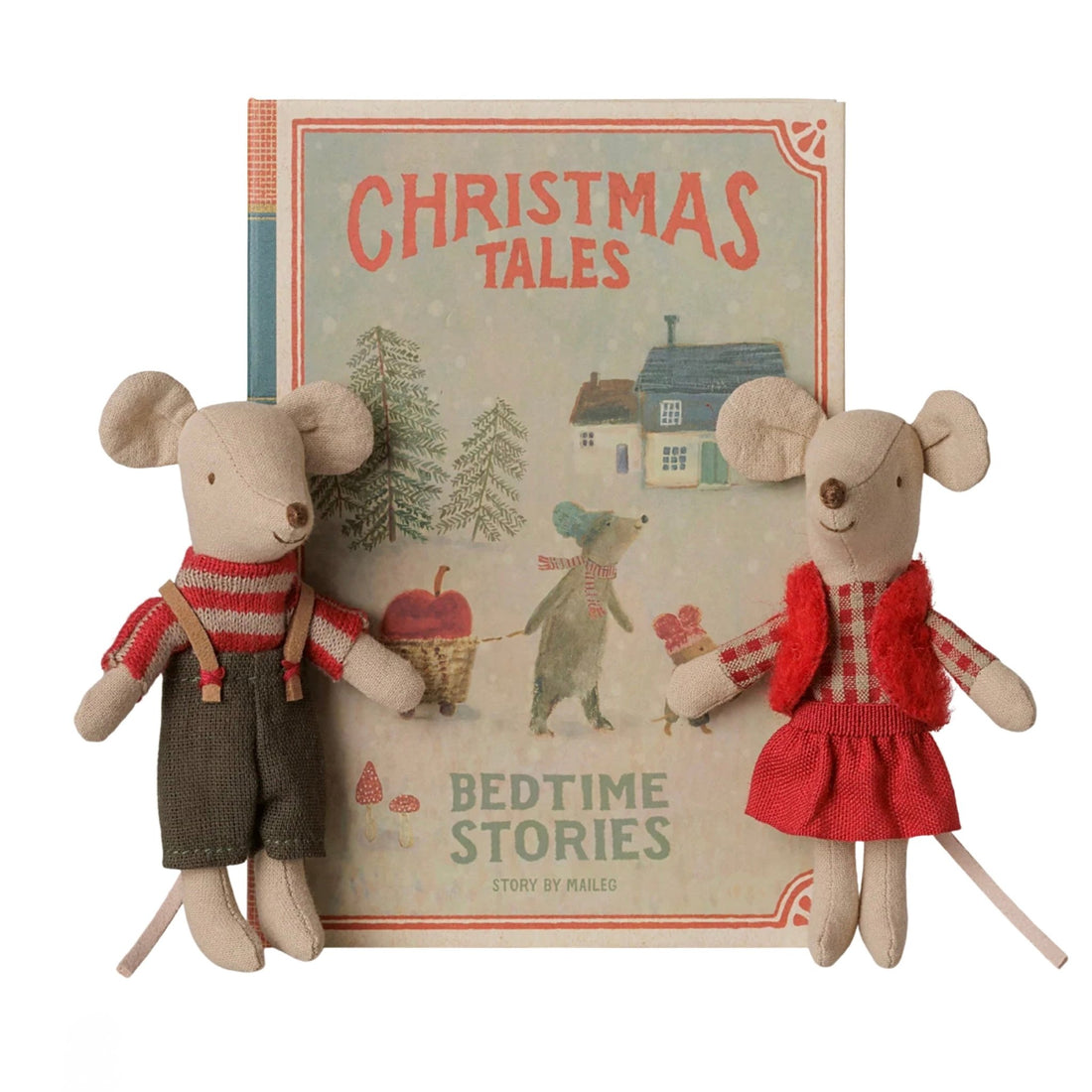 Weihnachtsmaus Zwillinge kleine Schwester &amp; Bruder im Buch - little something