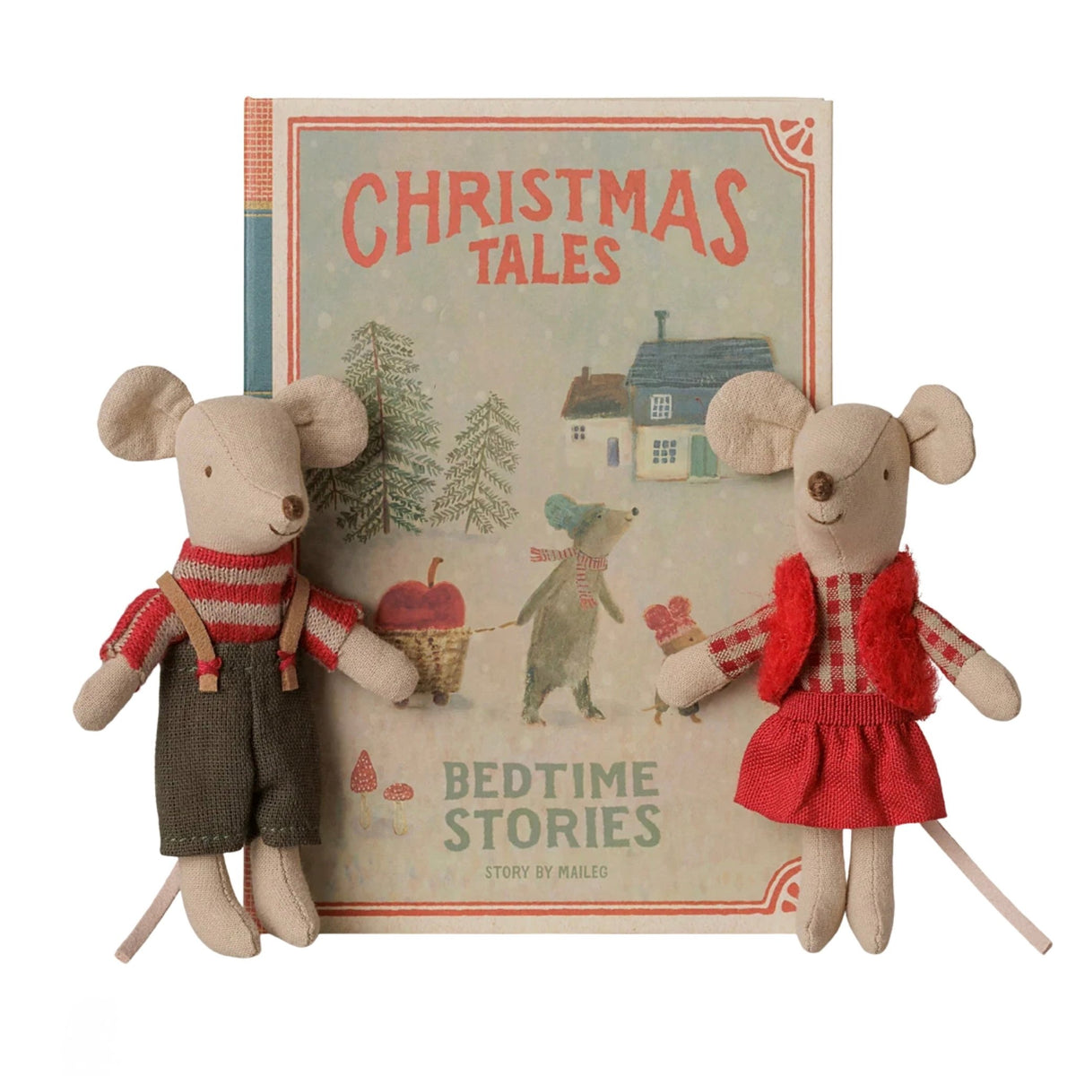 Weihnachtsmaus Zwillinge kleine Schwester &amp; Bruder im Buch - little something