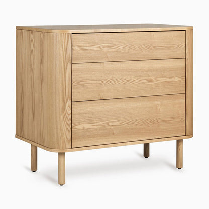 Wickelkommode XL Yume mit Schubladen - Natural Ash - little something