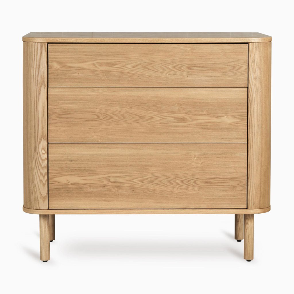 Wickelkommode XL Yume mit Schubladen - Natural Ash - little something