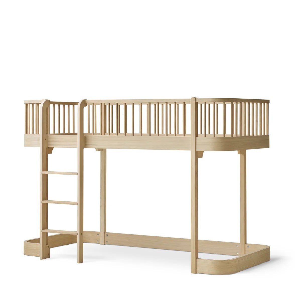 Wood Original halbhohes Hochbett - Eiche - little something